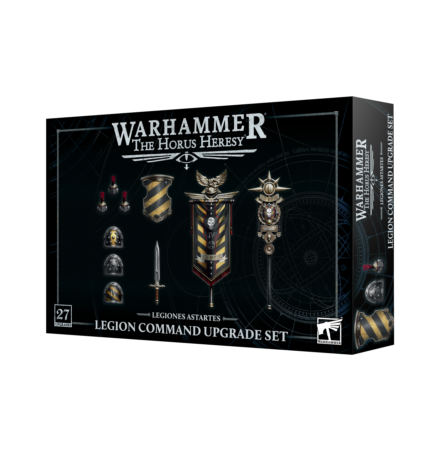 Warhammer Horus Heresy – Legiones Astartes MK VI Command Squad – 5 Figurines à Monter – Kit 168 Pièces – Jeu De Plateau