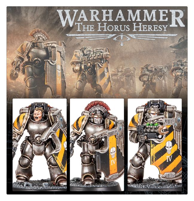 x5 Legon MK Breacher Sege Squad Résne - fnecast Warhammer Horus