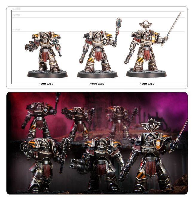 Legiones Astartes Saturnine Terminators Squad | Games Workshop - Con T