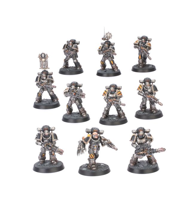 MKII Veteran Squad with Disintegrator Weapons - view 1