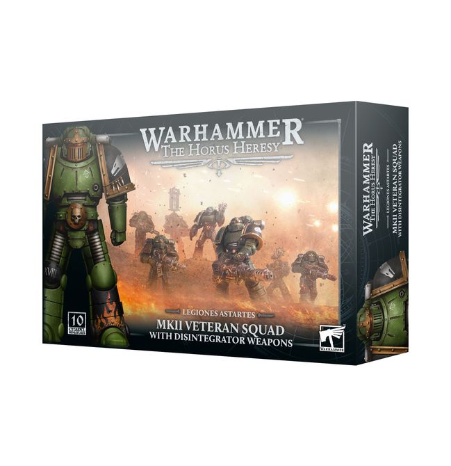 X20 Escouade Tactique MKIII – Warhammer Horus Heresy – Plastique – Occasion