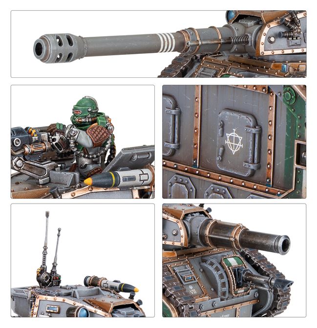 Solar Auxilia Leman Russ Strike/Command Tank - view 3