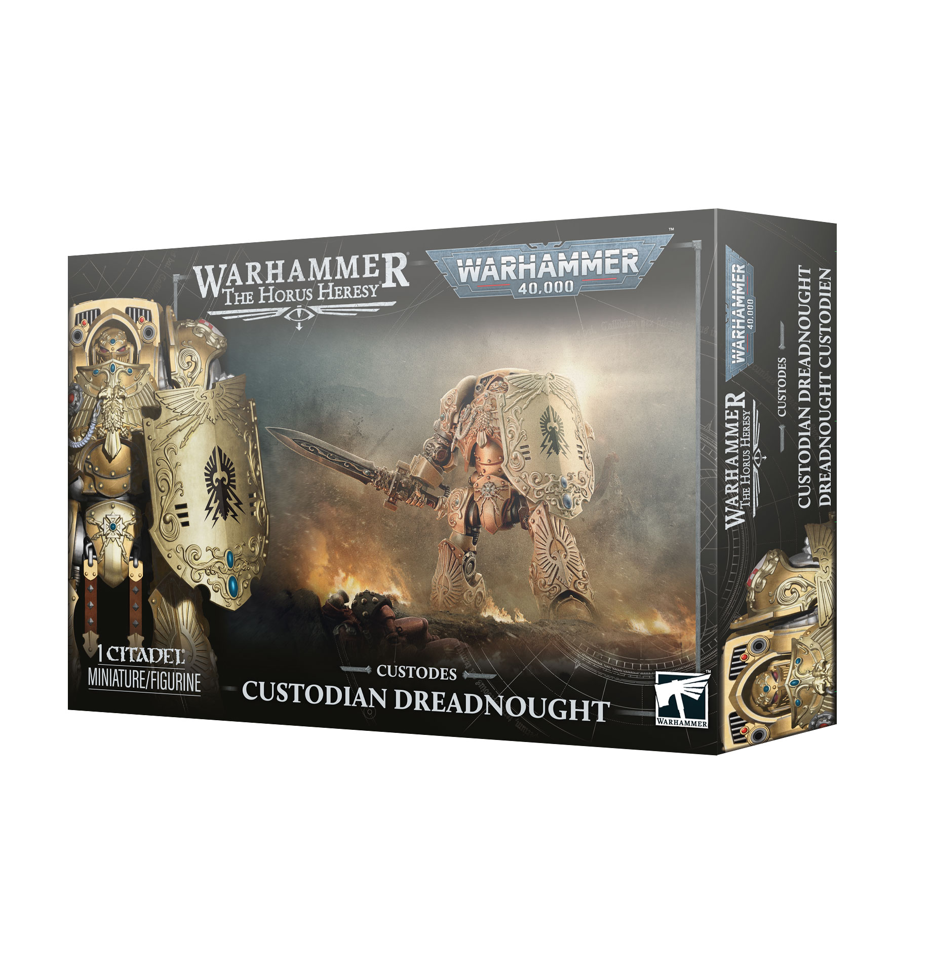 Warhammer 40k Adeptus Custodes ドレッドノート 99123043023_AdeptusCustodesCus