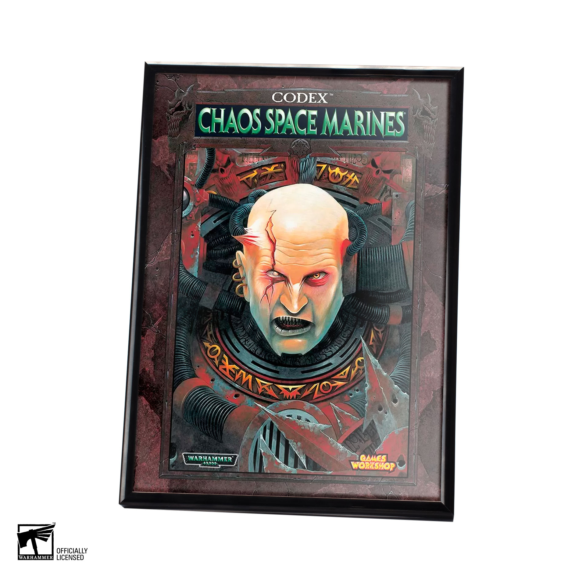 WARHAMMER 情景モデル&創刊号 Warhammer Art – Codex: Chaos Space Marines (1999) Framed Art Print