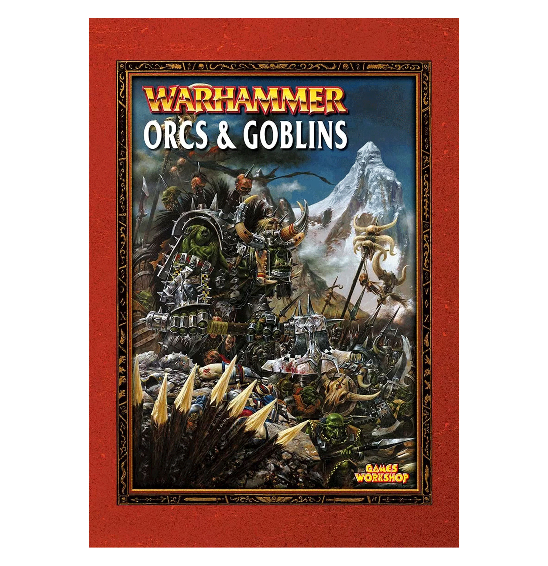 Wargames à Figurines Warhammer Battle : Livre d' Armée Guerriers du Chaos - A4 couverture souple