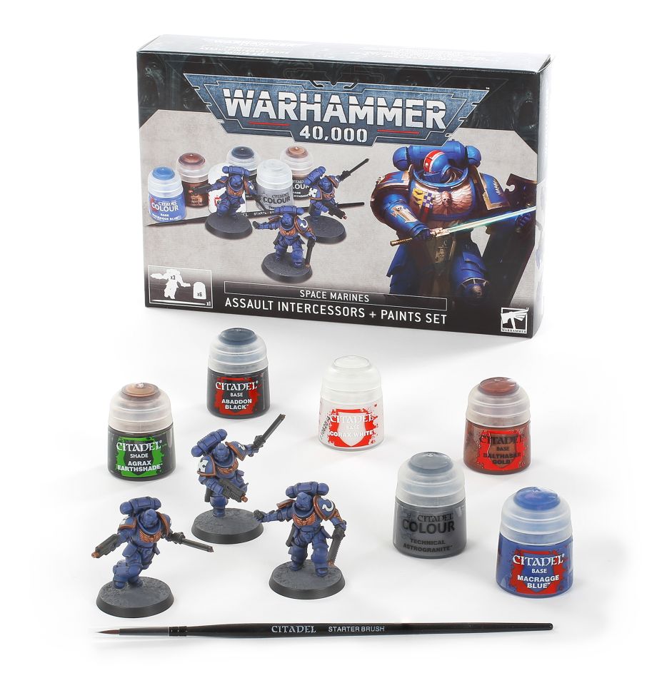 Warhammer 40,000: Paints + Tools Set