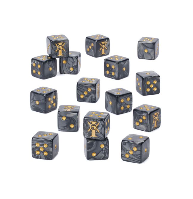 Adeptus Custodes Dice - view 1