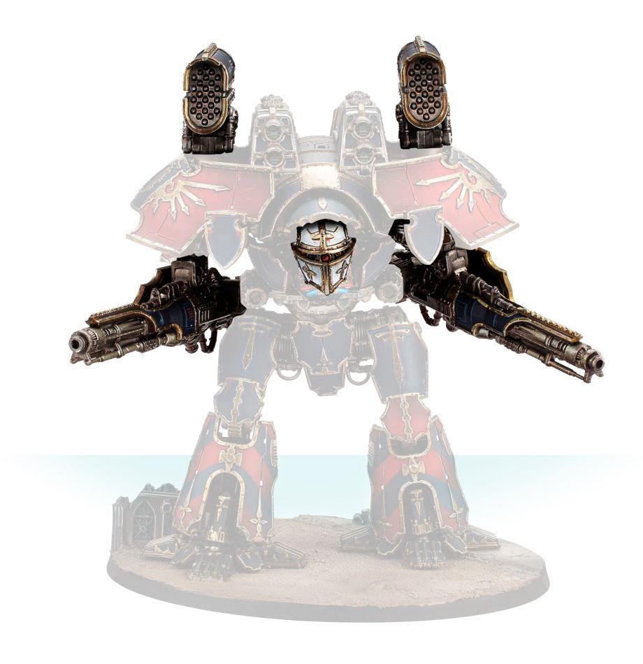 Warlord Titan Weapons: Volcano Cannons and Apocalypse Missile