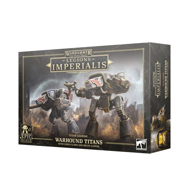 Legions Imperialis: Warhound Titans with Ursus Claws and Melta Lances - view 9