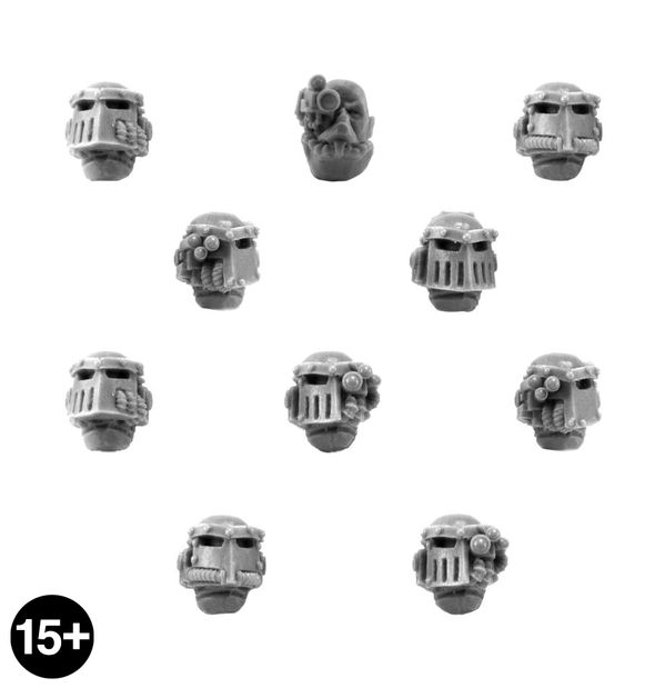 Iron Hands Legion Upgrade Set Heads