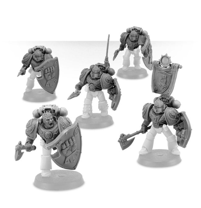 Imperial Fists – Phalanx Warder Squad Upgrade Set - view 2
