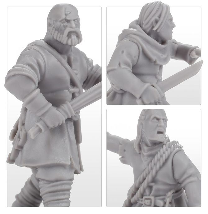 Three Ruffians Standing Ruffian Leaders
