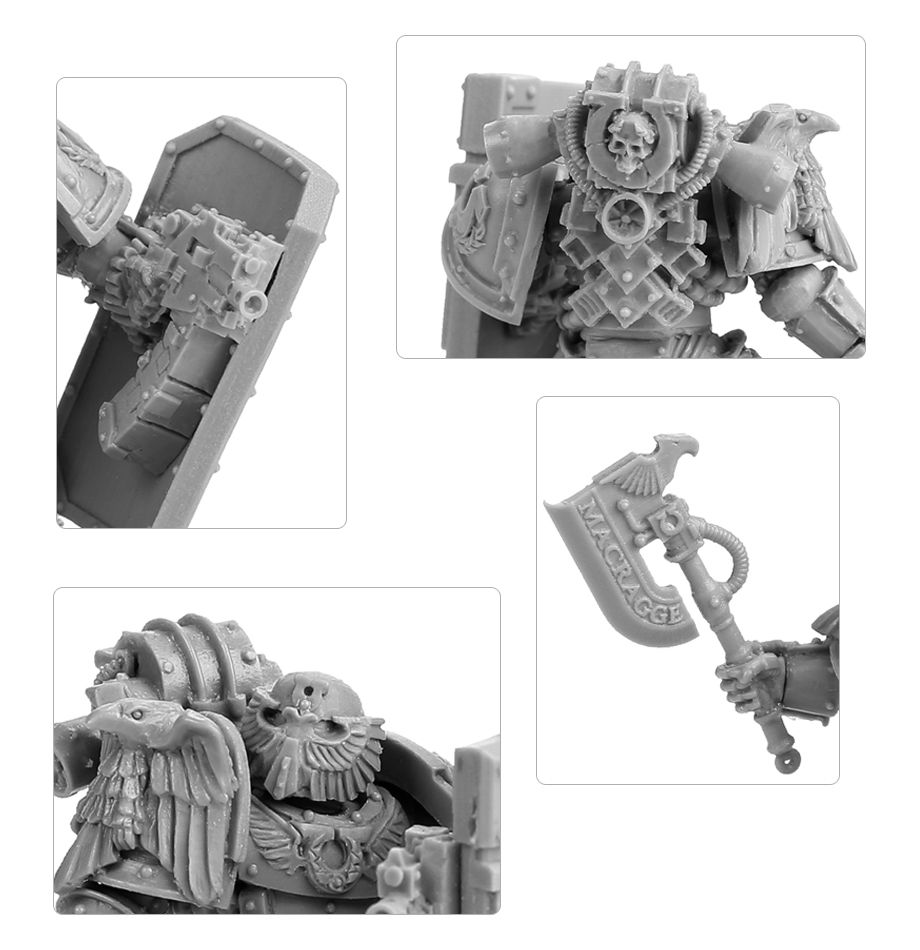 Ultramarines Praetorian Breacher Shields