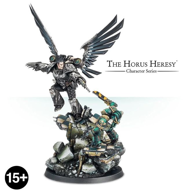 Corvus Corax, Primarch of the Raven Guard Legion - view 1