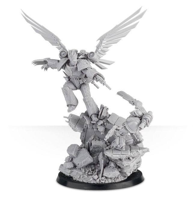 Corvus Corax, Primarch of the Raven Guard Legion - view 4