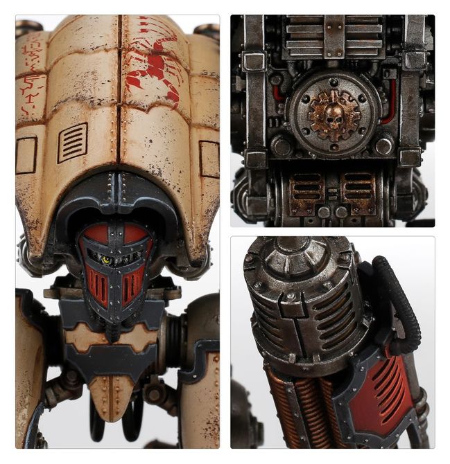 Mechanicum Knight Moirax with Lightning Locks - view 3