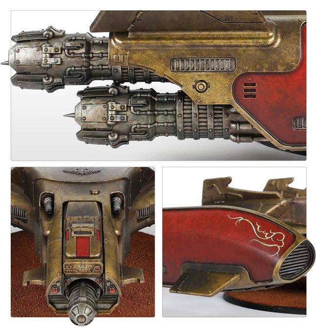 Legio Custodes Ares Gunship - view 3