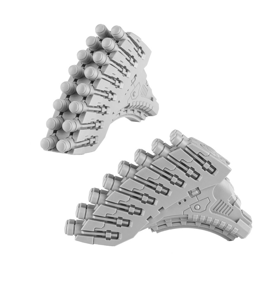 KX139 Ta'unar Supremacy Armour Heavy Rail Cannon Array
