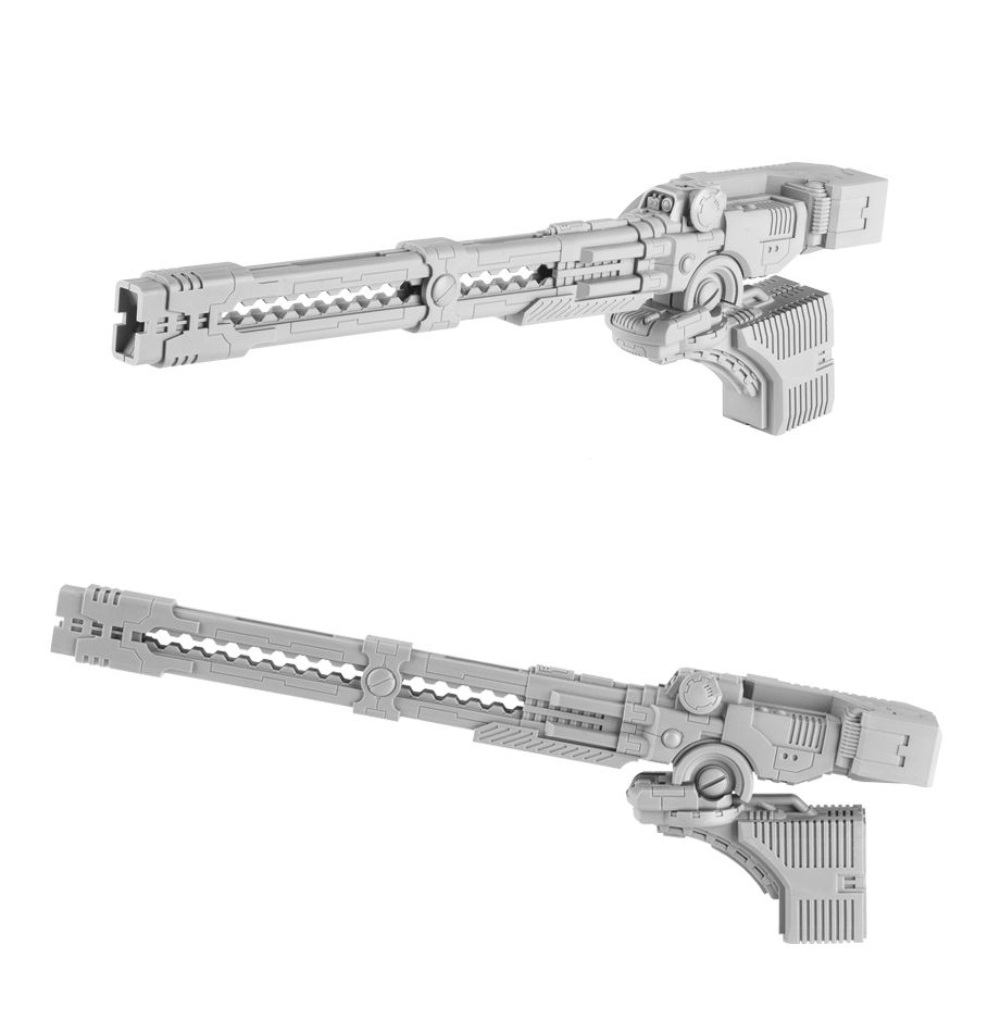 KX139 Ta'unar Supremacy Armour Heavy Rail Cannon Array