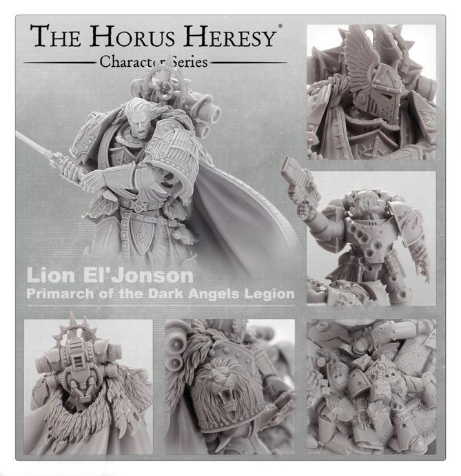 Lion El'Jonson, Primarch of the Dark Angels Legion