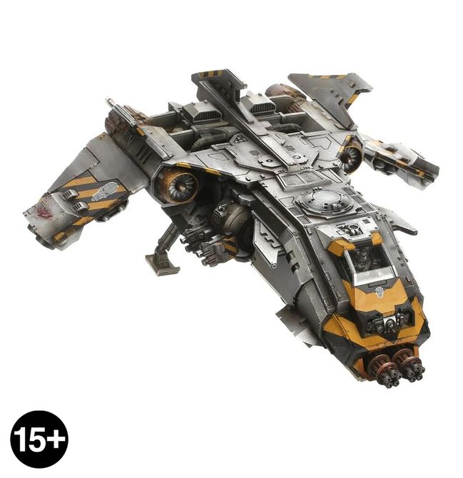 Fire Raptor Gunship - view 1