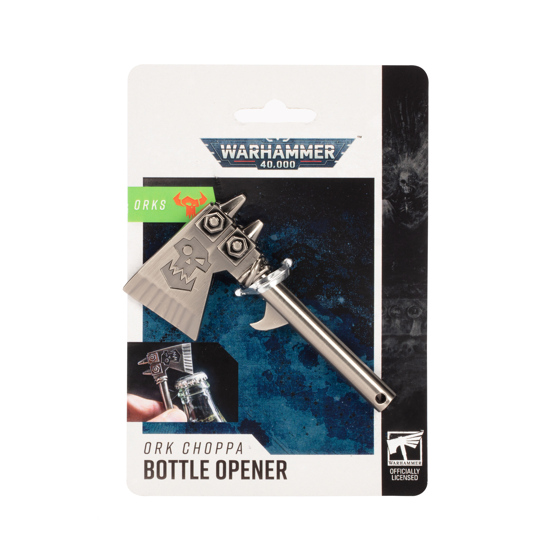 Merchoid: Warhammer 40,000 Ork Choppa Bottle Opener