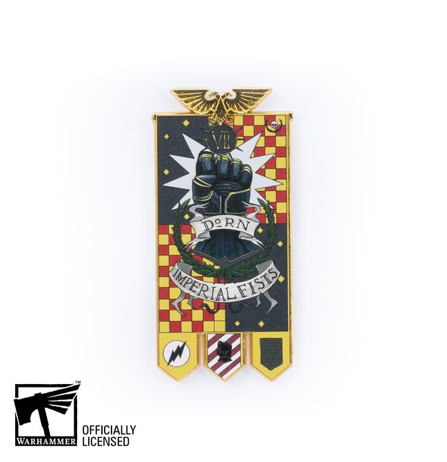 Starforged: Imperial Fists Chapter Banner Magnet - view 1