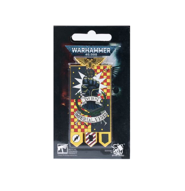 Starforged: Imperial Fists Chapter Banner Magnet - view 2