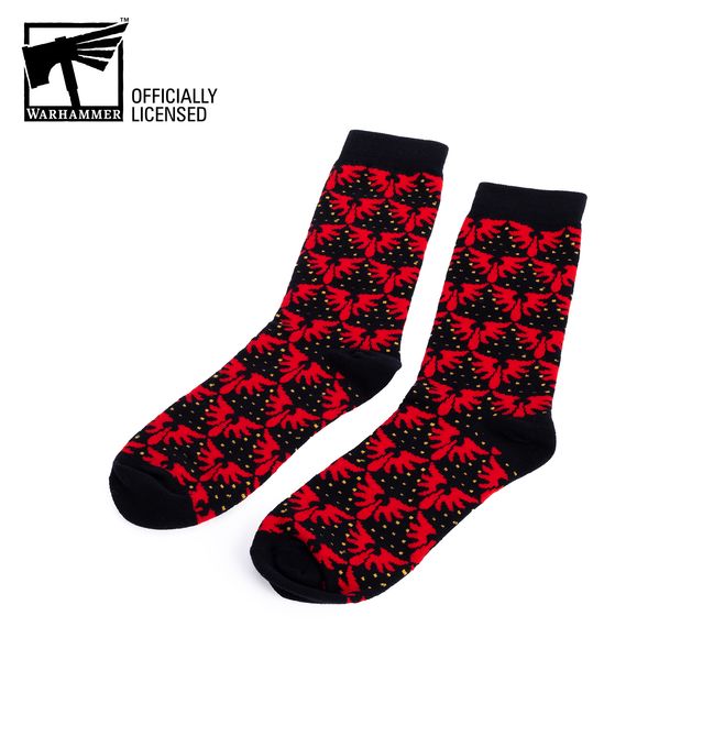 Blood Angels Patterned Socks - view 1
