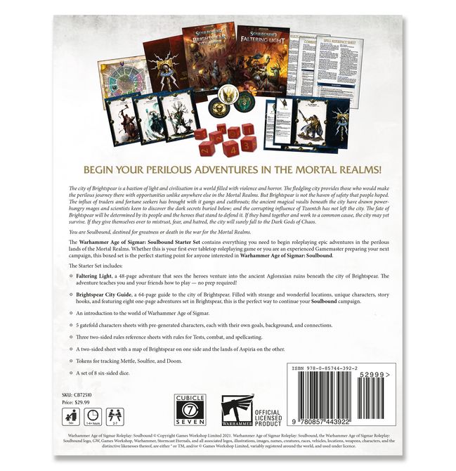 Warhammer Age of Sigmar Roleplay: Soulbound Starter Set - view 7