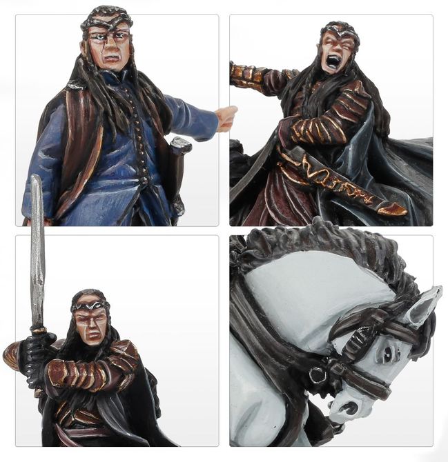 Elrond™ and Lindir, Lords of Rivendell™ - view 3