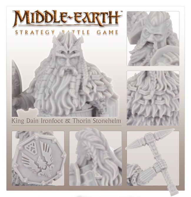 King Dáin Ironfoot™ and Thorin III 'Stonehelm' - view 4