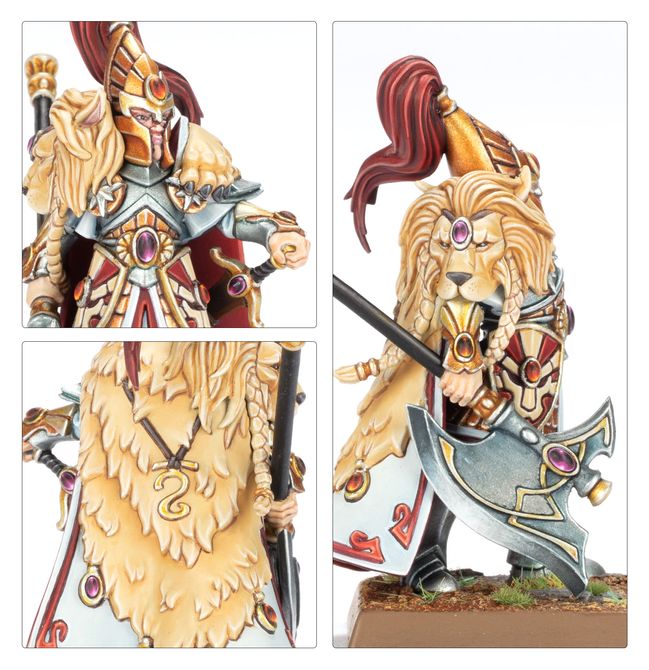 The Old World Hauts Elfes: Lions Blancs de Chrace