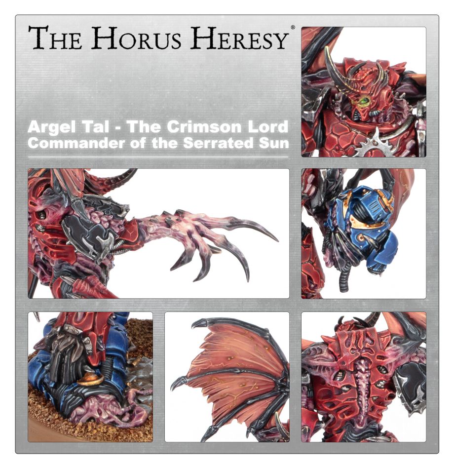 Argel Tal - The Crimson Lord, Commander of the Serrated Sun
