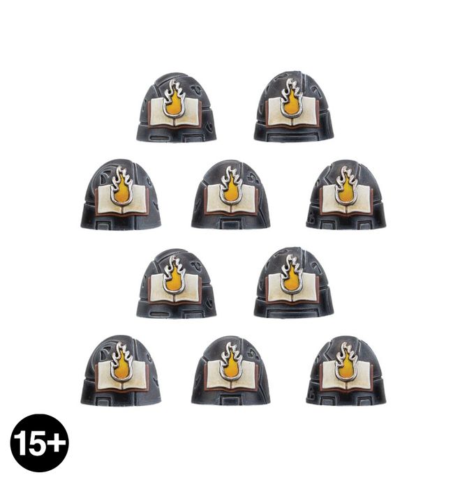 Word Bearers MkVI Shoulder Pads