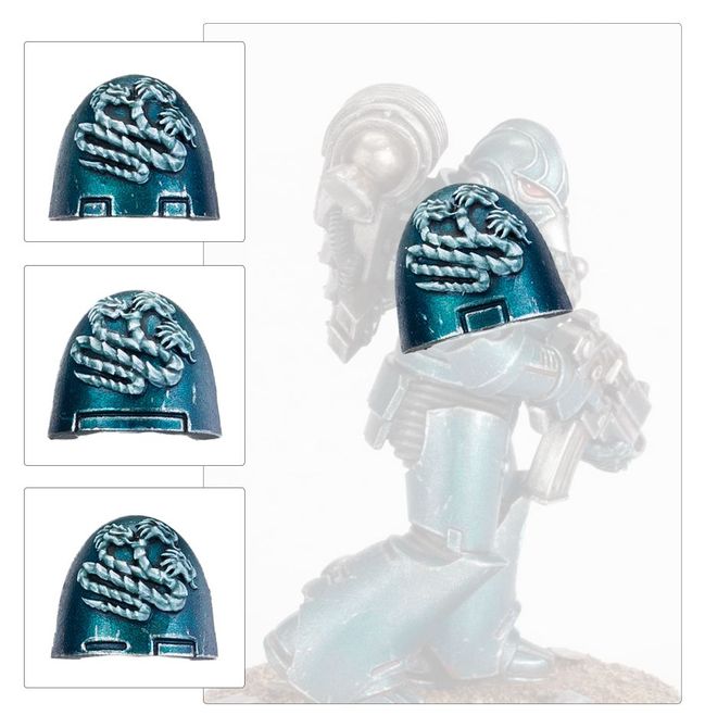Alpha Legion MKVI Shoulder Pads - view 2