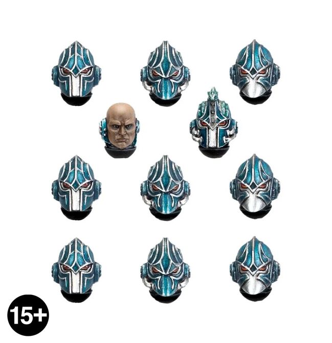 Alpha Legion MKVI Heads - view 1
