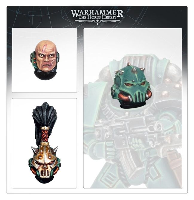 Sons of Horus MKVI Heads - view 2