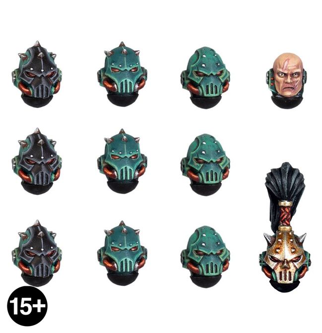 Sons of Horus MKVI Heads - view 1