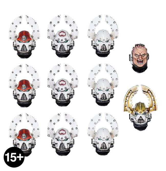 World Eaters MKVI Heads - view 1