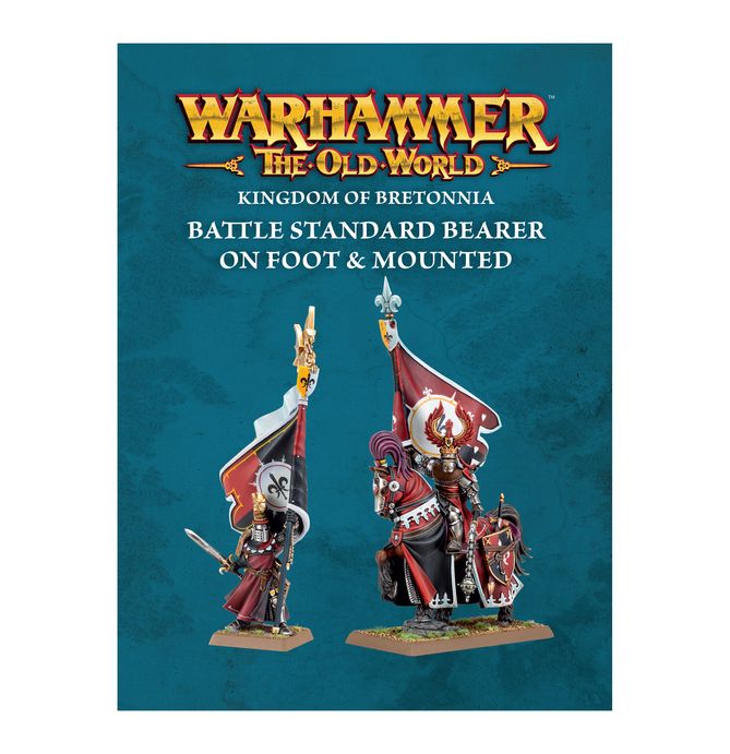 Battle Standard Bearer Mounted and on Foot