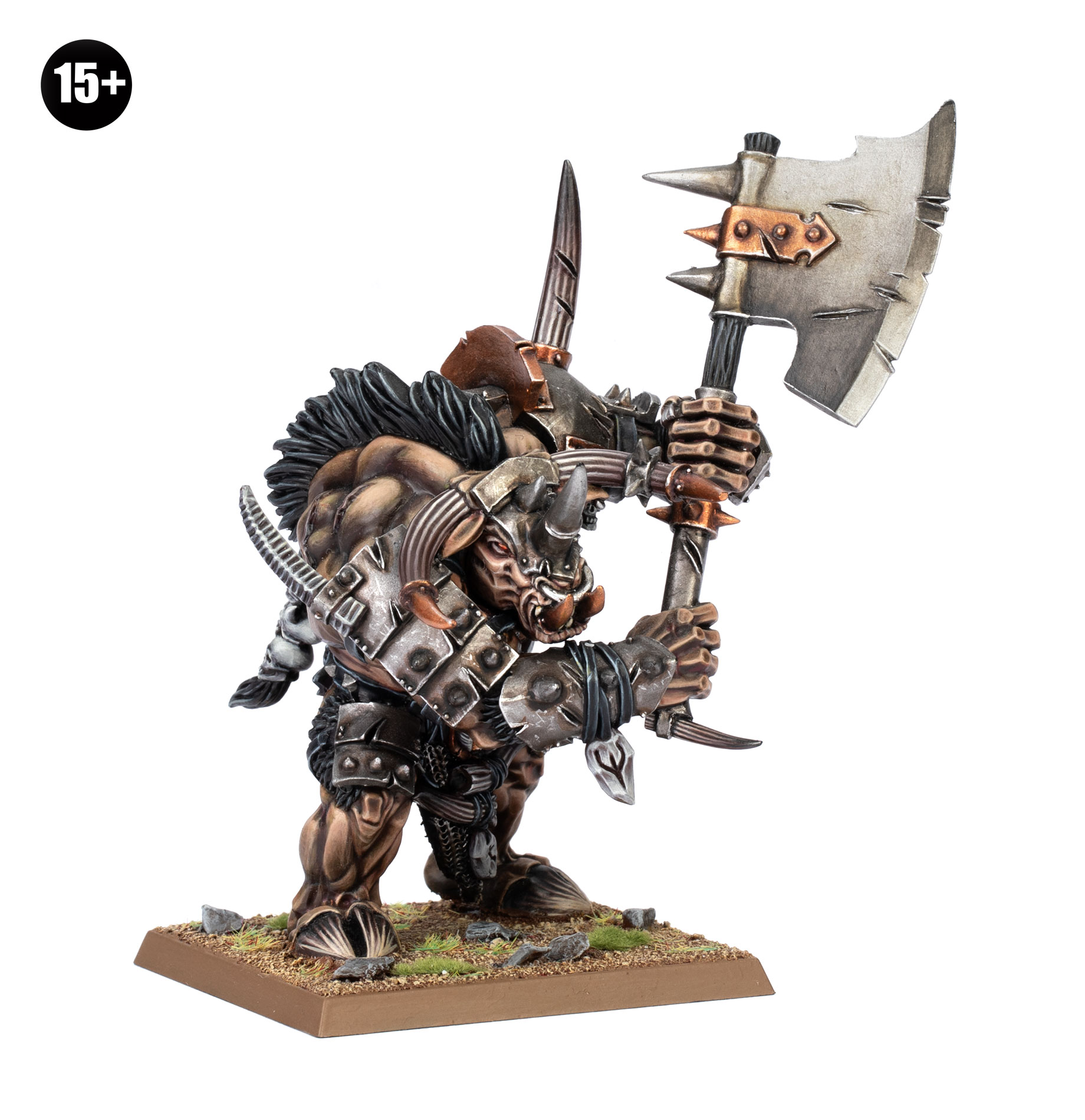 old doombull ウォーハンマー Warhammer Old World Aos chaos Doombull well Painted Metal