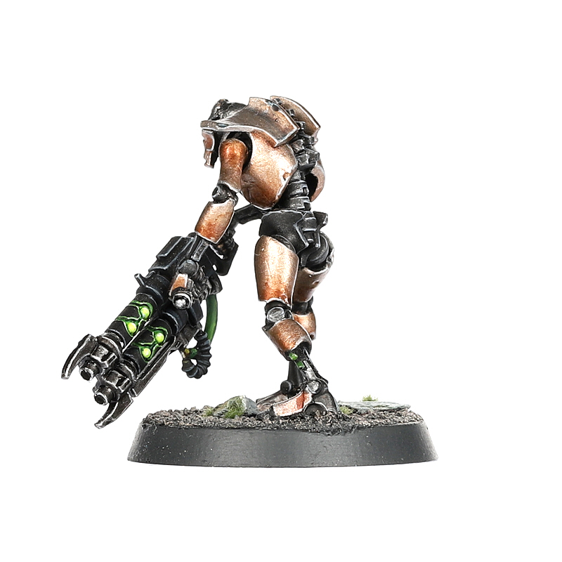 模型製作用品 Necron Warriors_old Painted Necron Warrior Miniatures,painted Warhammer 40k