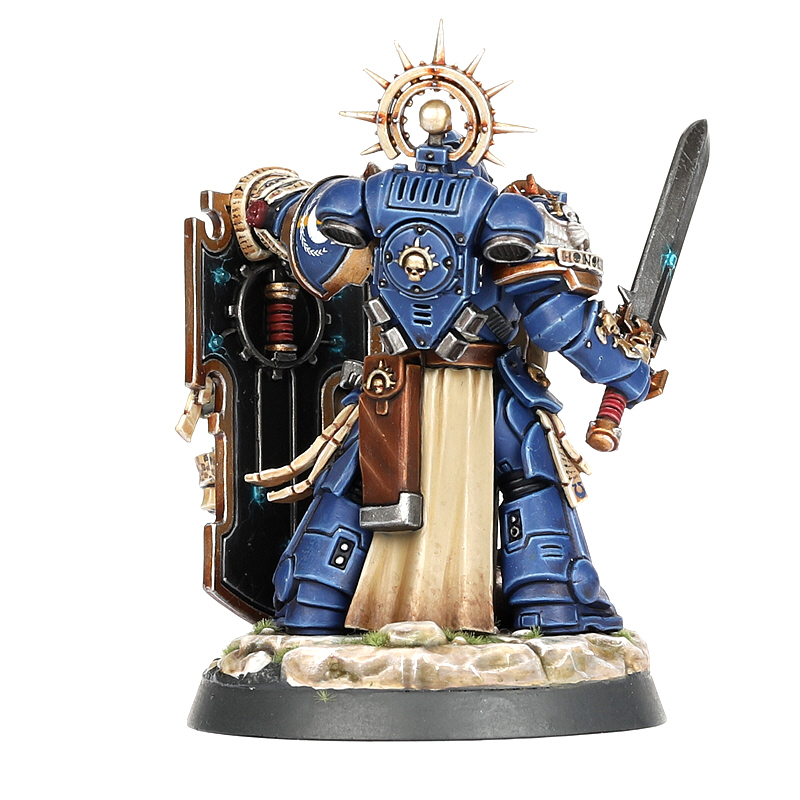 JoyToy 1/18 Warhammer 40K Ultramarines Primaris Captain avec bouclier JoyToy 1/18 Warhammer 40K Ultramarines Primaris Captain avec bouclier