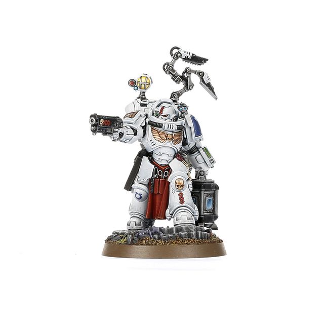 Figurine Warhammer 40k – Primaris Space Marine Ancient – Dark Imperium – Neuf, Démonté
