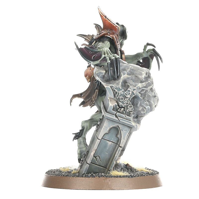 Miniatura Warhammer Age Of Sigmar - Abhorrant Archregent De Flesh-Eater Courts, Plástico De 9 Piezas Para Montar Y Pintar