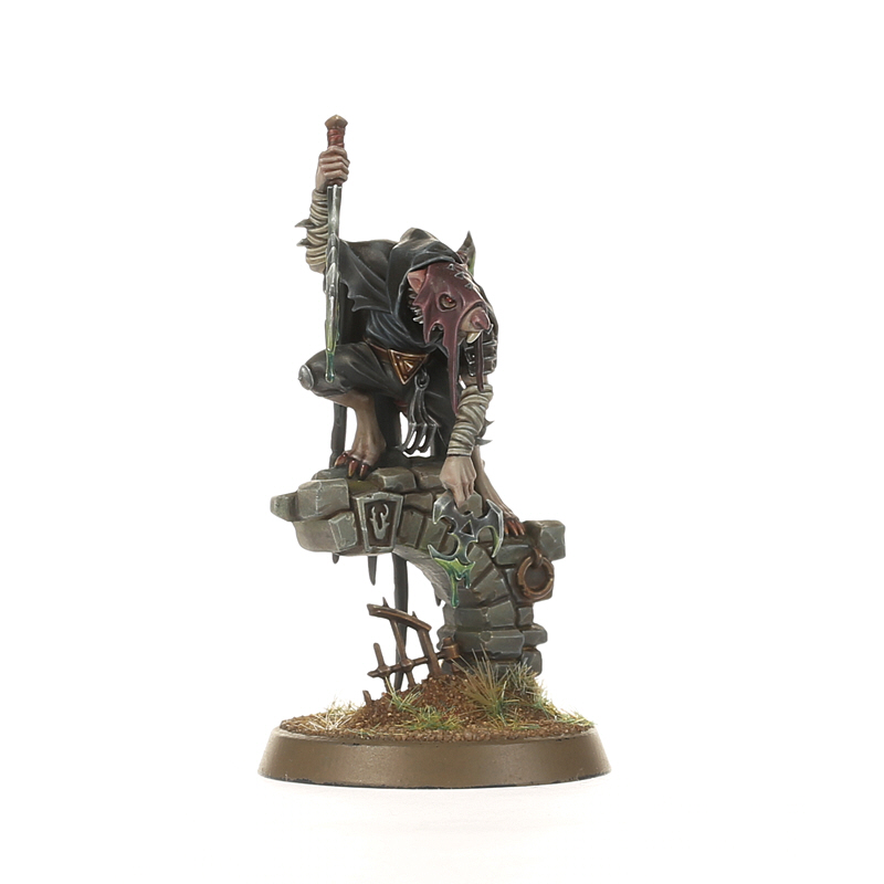 Warhammer Age of Sigmar Skaven Deathmaster Crixxit - Modélisme