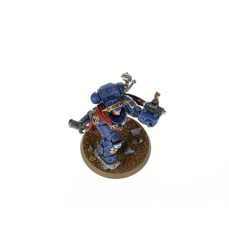Warhammer 40K : Captain In Gravis Armour – Primaris Space Marines Ultramarines, Neuf Non Monté