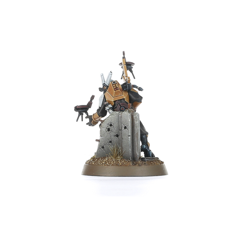 Games Workshop – Warhammer 40,000 – T'au Empire Darkstrider – Figurine 32mm, 11 Pièces En Plastique, Non Peinte, à Monter