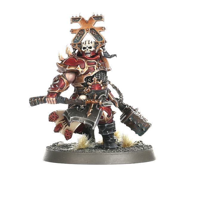 Aspiring Deathbringer with Goreaxe and Skullhammer
